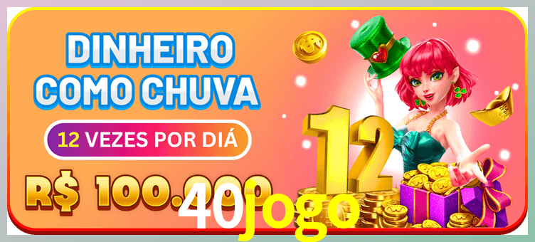 Aplicativo móvel 40jogo para iOS e Android